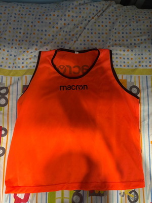 Macron orange tank top size S like new