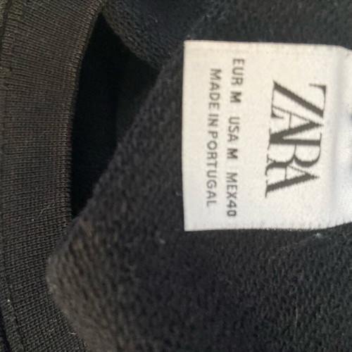 Zara men's shirt medium used, black