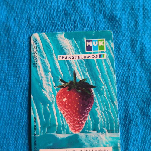 German phone card used