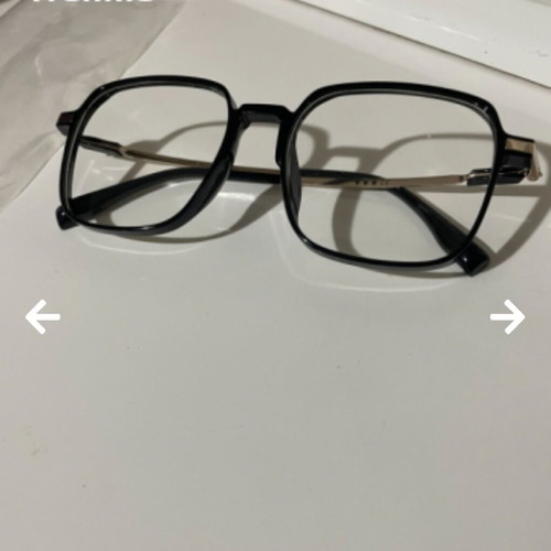 Myopia glasses -1 with giópter wrong frame