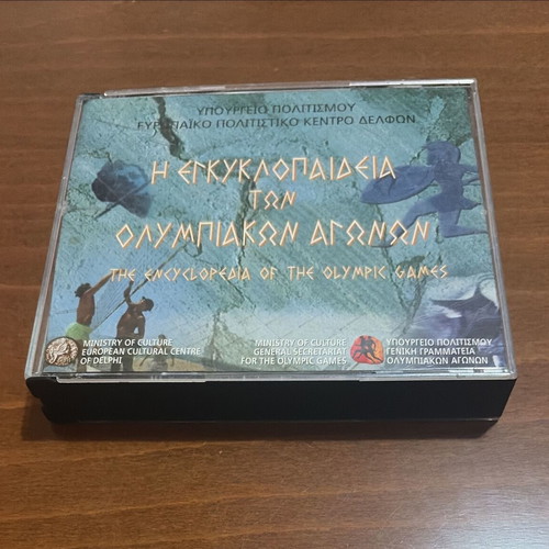 The Encyclopedia of the Olympic Games PC CD-ROM like new, 2 CDs