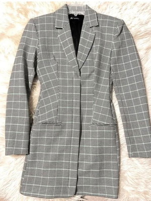 Zara blazer dress like new, grey, size M