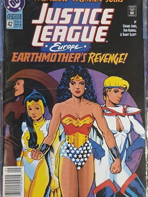 Justice League Europe 1989 μεταχειρισμένο, αγγλικά