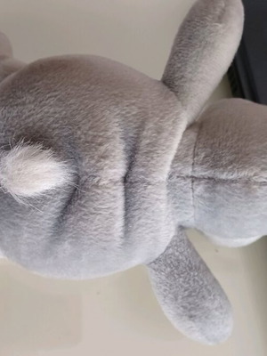 Plush hippopotamus used