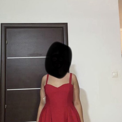 Red Dress Trendyol new, size XL