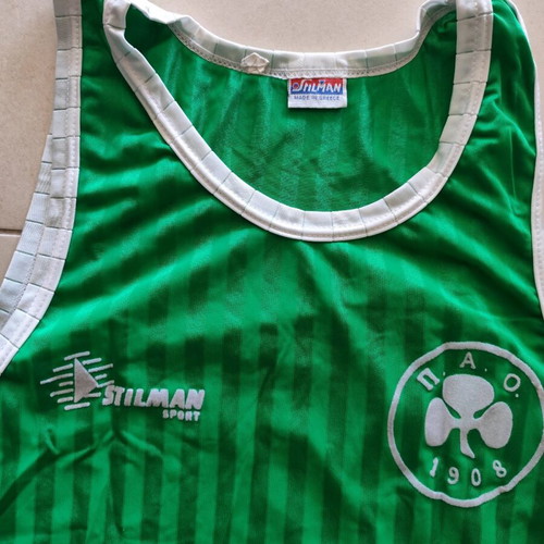 Panathinaikos A.O. Stillman basketball jersey 80s like new