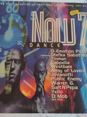 Now Dance 7 2xLP vinyl compilation 1994, like new, electronic