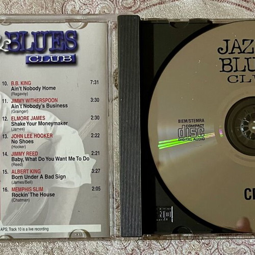 Jazz & Blues Club 3-CD Box Set like new