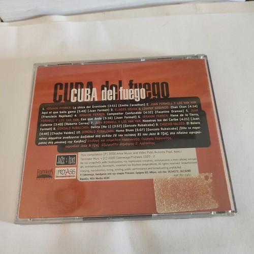 Cuba del fuego CD like new, Latin music tribute