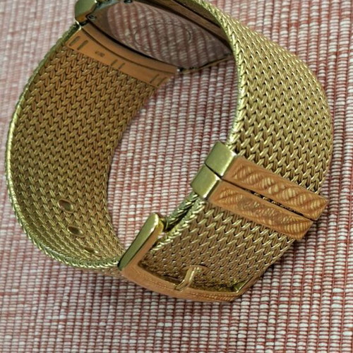 Roberto Cavalli wristwatch used, women's gold color, functional