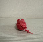 Knitted mouse like new, handmade