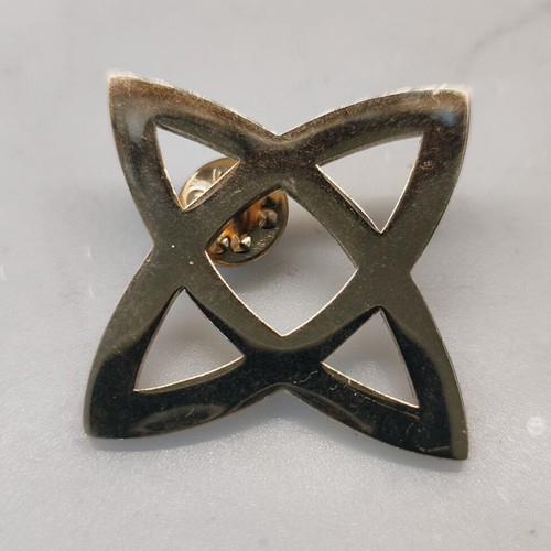 Magic Knot Pin gold, new, protection symbol by Claire's