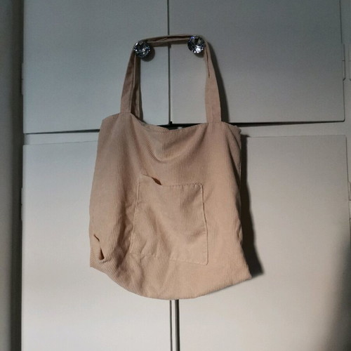 Shoulder bag new in beige color