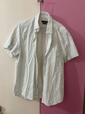 Men's Short-Sleeve Shirt LC Waikiki size Large like new, white