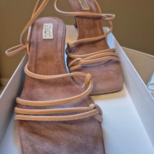 Esiot sandals 37 nude like new