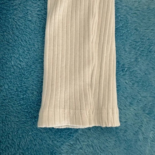 White ribbed blouse Sinsay size L like new