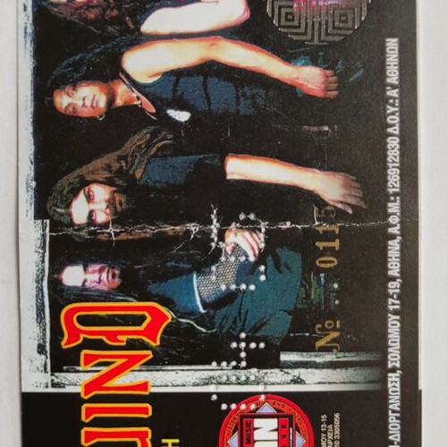 Firewind ticket 15/4/2005 like new