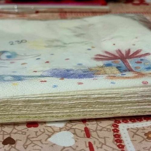 For Ever Friends napkins new, 80s sealed packaging
