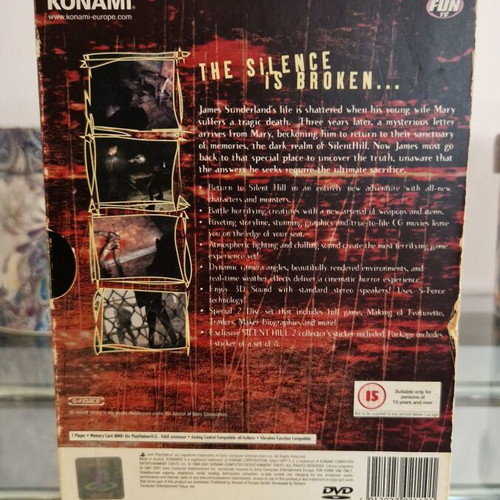 Silent Hill 2 Special Edition PS2 signed by Akira Yamaoka used