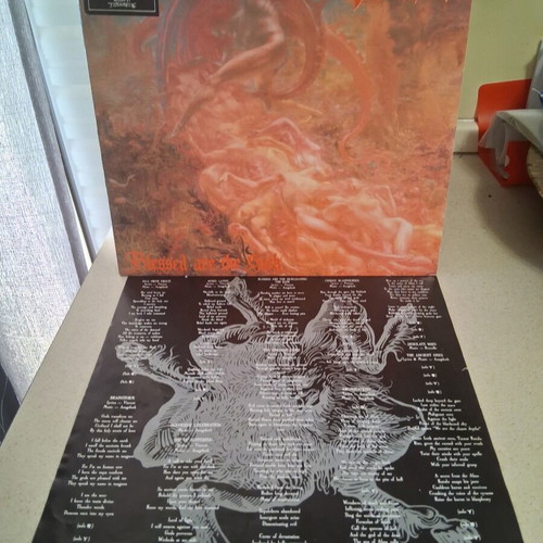 Morbid Angel Blessed Are The Sick vinyl record, metal, Earache MOSH 31 UK 1991