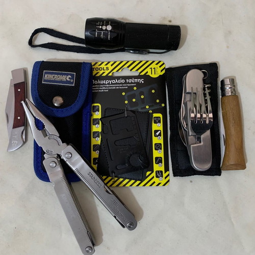 Edc tactical multitool Kinchrome used with case