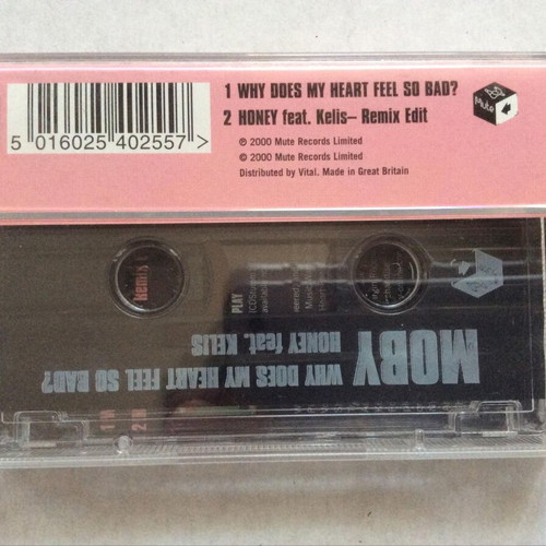 Moby Why Does My Heart Feel So Bad cassette feat Kelis like new, electronic
