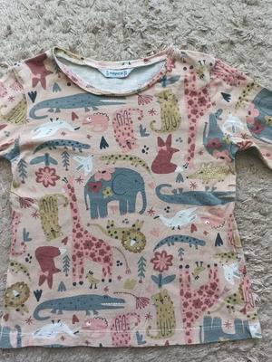 Mayoral long-sleeve shirt like new, 6 years, multicolor