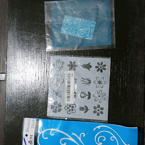 Stencil new, pack of 3 pieces for diy