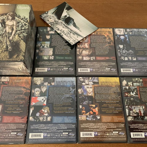 Gilgamesh DVD collector's box set with poster and complete series new