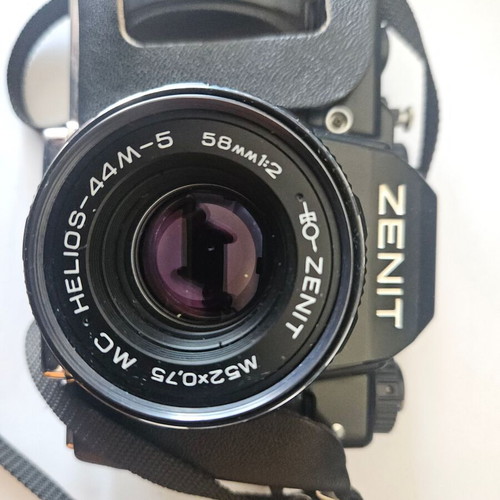 Zenit 122 with Helios 44M-5 58mm f/2 lenses used, set of 2