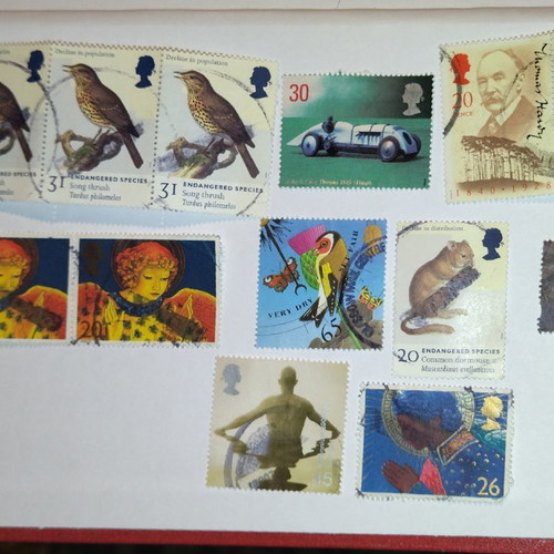 Stamp collection used in good condition