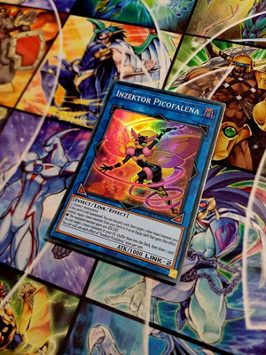 Inzektor Picofalena GRCR Super Rare Yu-Gi-Oh! card