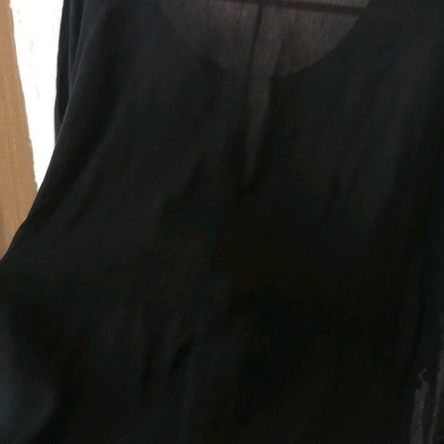 Millenium black blouse with sequins used, size S/M