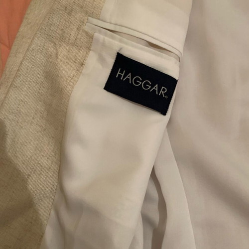 Summer jacket like new, size medium large, white beige
