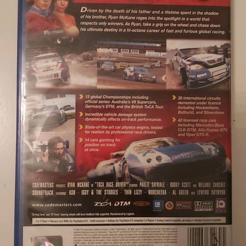 Toca Race Driver Playstation 2 used, racing