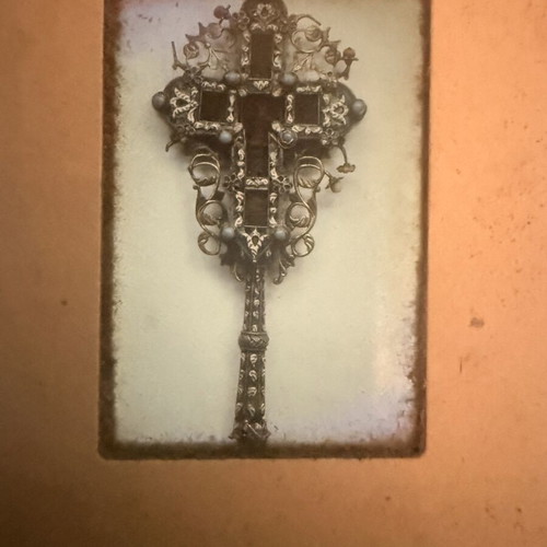 Collectible slides lot 4 with Byzantine and ecclesiastical relics, like new