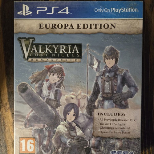 Valkyria Chronicles Remastered New Edition PS4 game new