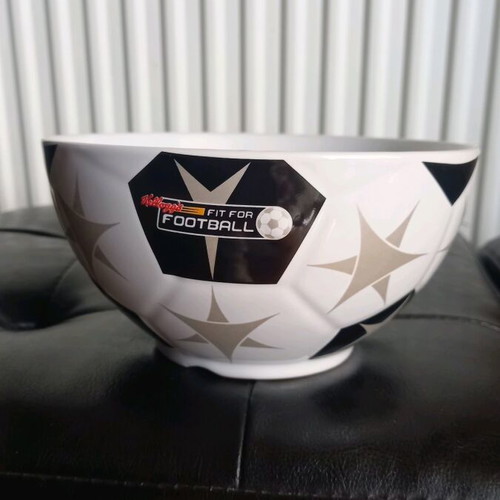 Kellogg's Fit for Football 2006 collectible bowl new, ceramic