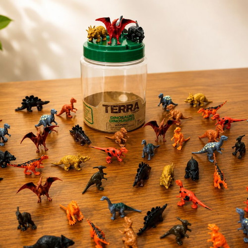 Terra by Battat set of 60 dinosaur figures