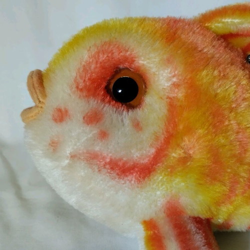 Steiff vintage plush fish like new, 1960s