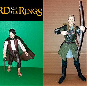 Συλλεκτικές Φιγούρες Frodo και Legolas από τον Άρχοντα των δαχτυλιδιών