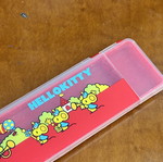 Sanrio Hello Kitty 1976 vintage pencil case, made in Japan