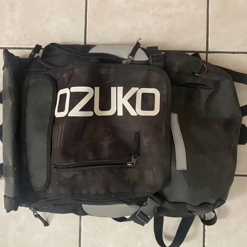 Ozuko 8020 Backpack used, 20-35 lt black
