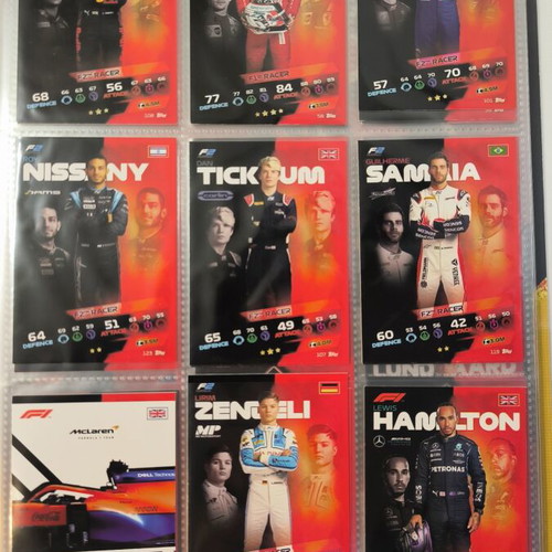 Formula 1 Topps Turbo Attax 2021 cards pack of 344, like new