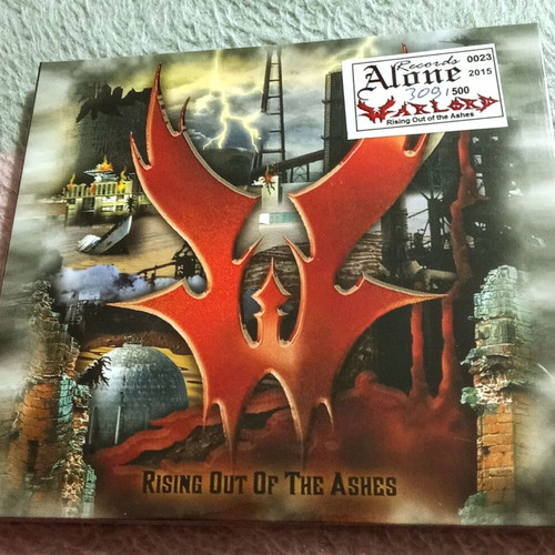 Warlord Rising Out Of The Ashes CD new, metal