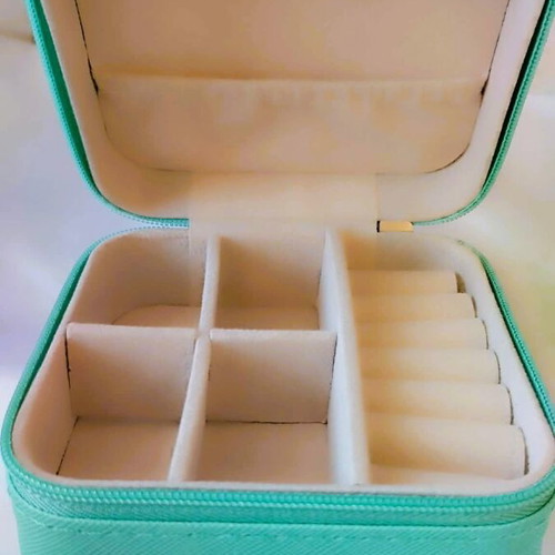 Jewelry box new practical spacious mint green