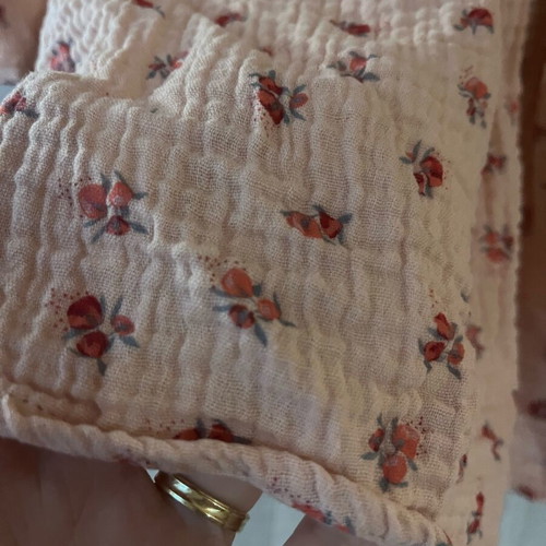 Pink floral dress for girl up to 18 months like new