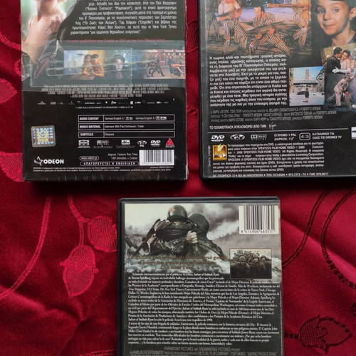 Foreign movies DVD new with subtitles, drama, thriller, adventure