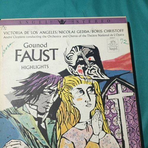 Gounod Faust Highlights vinyl record like new, classical