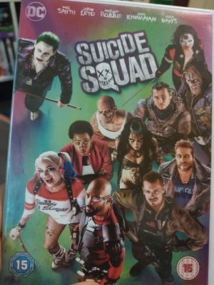 Suicide Squad DVD like new with Greek subtitles
